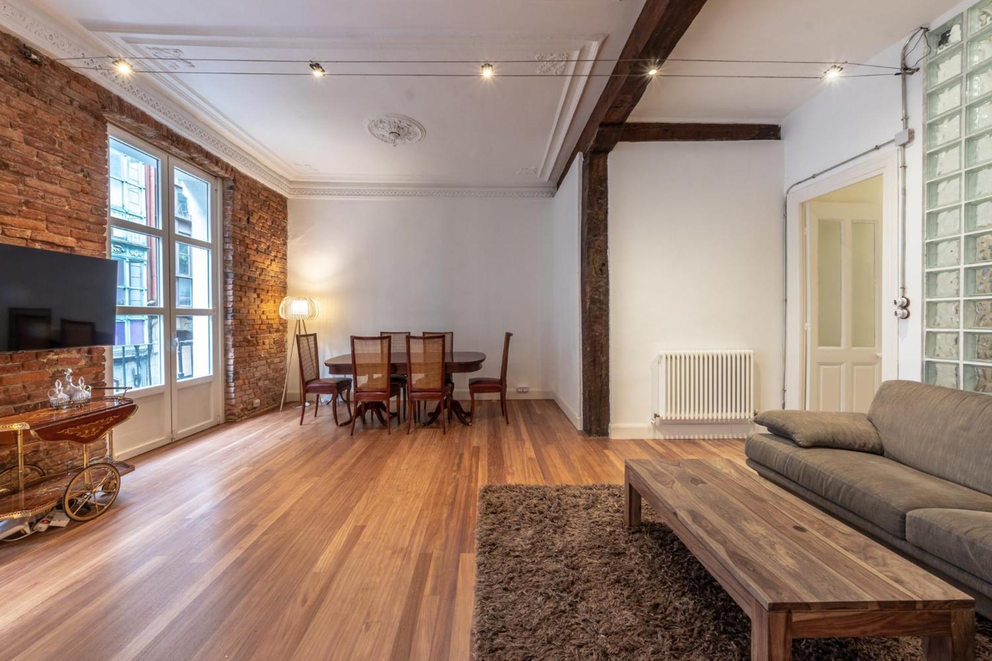 Encantador Apartamento En El Casco Antiguo De ビルバオ エクステリア 写真
